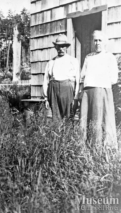 The Tiells at their home on Read Island