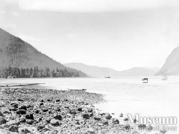 Looking down Phillips Arm toward Thurlow Island	