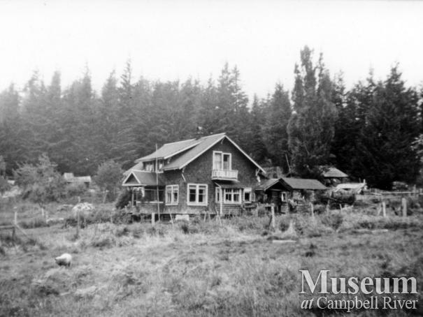Meuhle house at Big Bay, Stuart Island